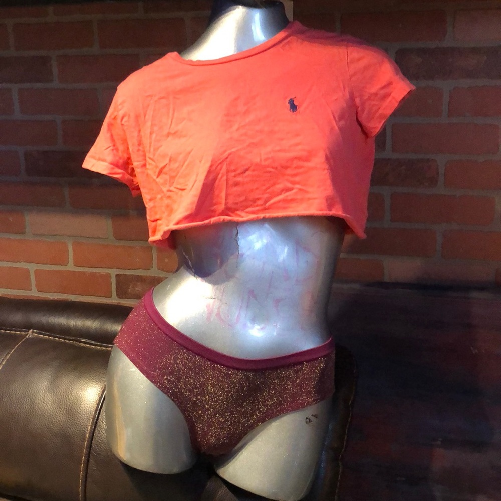 POLO cropped T-shirt, ladies M